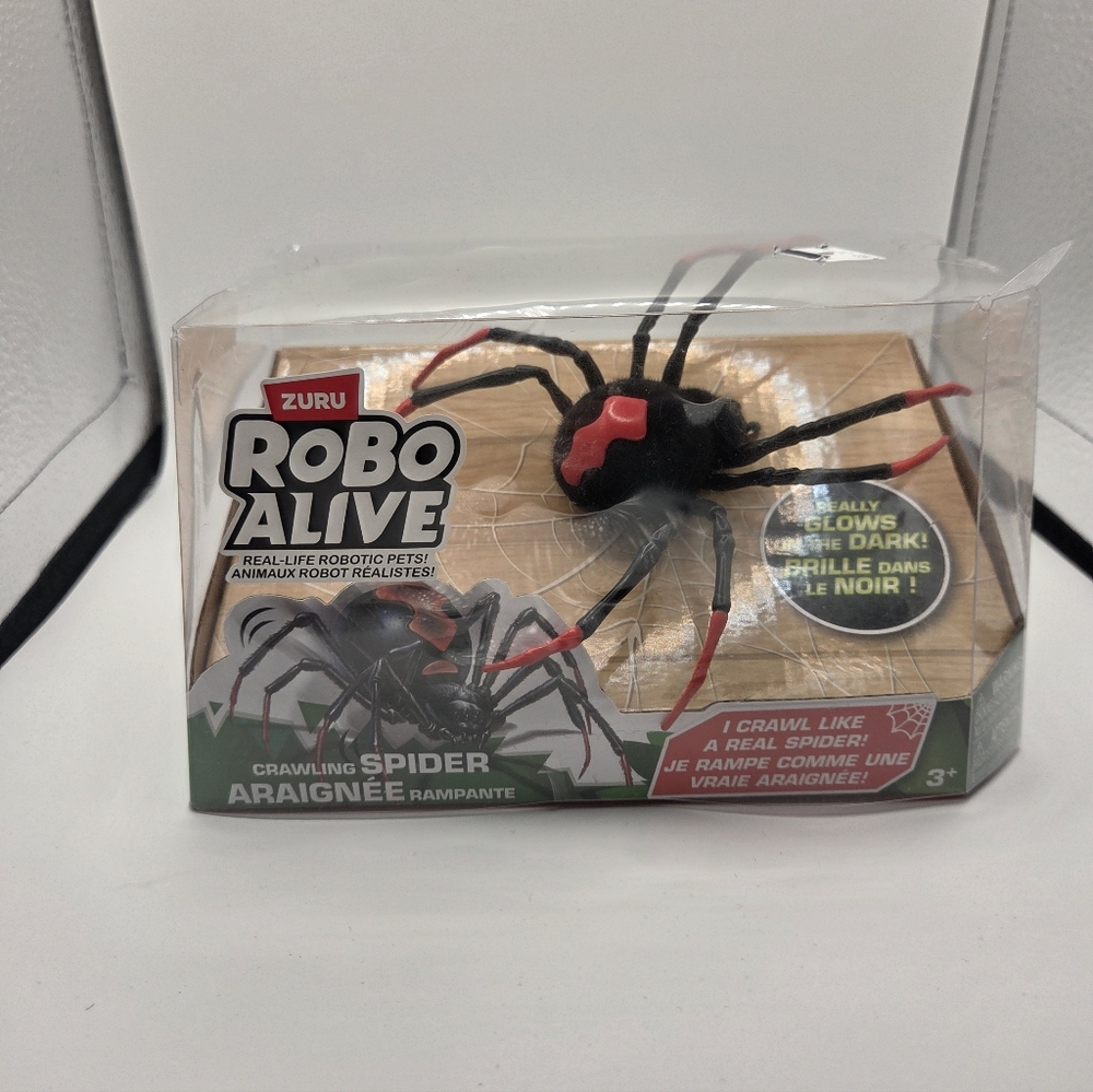Zuru Robo Alive Crawling Spider Toy. Brand New